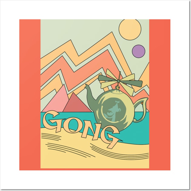 Gong Retro Wall Art by Klau